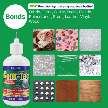 Gem-Tac Easy Squeeze & Precision Tip