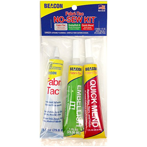 Impex Hi-Tack No-Sew Fabric Glue / Adhesive 60ml