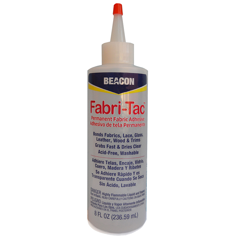 Beacon Adhesives Fabri-Tac Permanent Glue Clear (8 oz / 236.6 ml)
