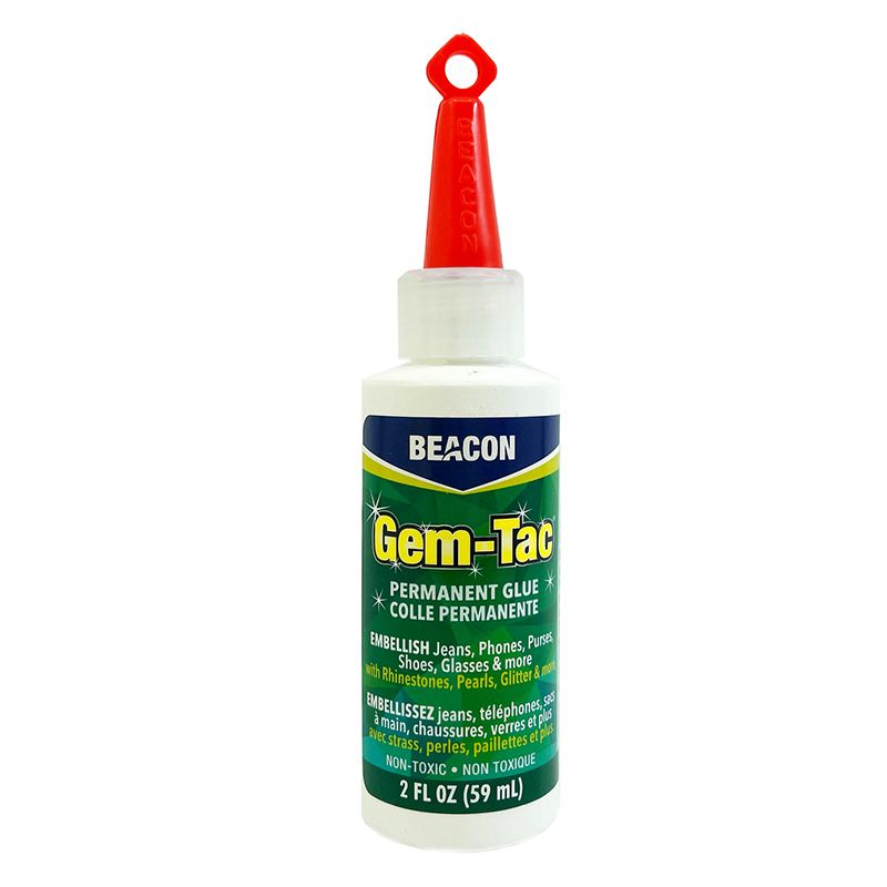 Gem-Tac Glue For Crystals in Needle Precision Tip Bottle - Many