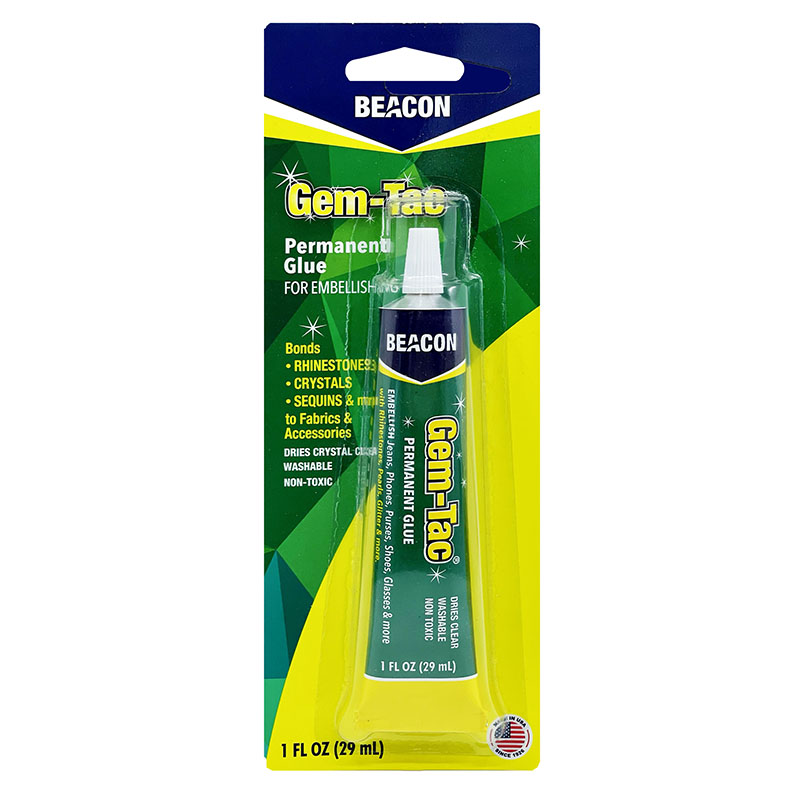 Beacon's Gem-tac Glue for Crafts Projects Art Work Jewelry Making Clothing  Diamante Diamond Decoration 